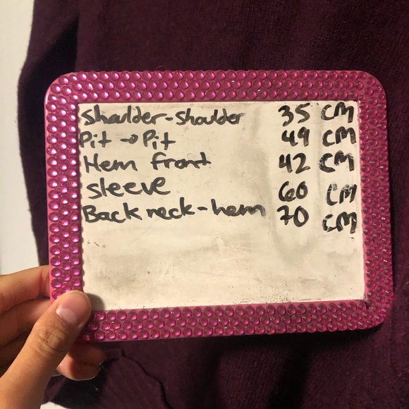 Adrienne Vittadini Merino Wool Long Sleeve Asymmetrical Sweater Top Cowl Neck C - Picture 7 of 7